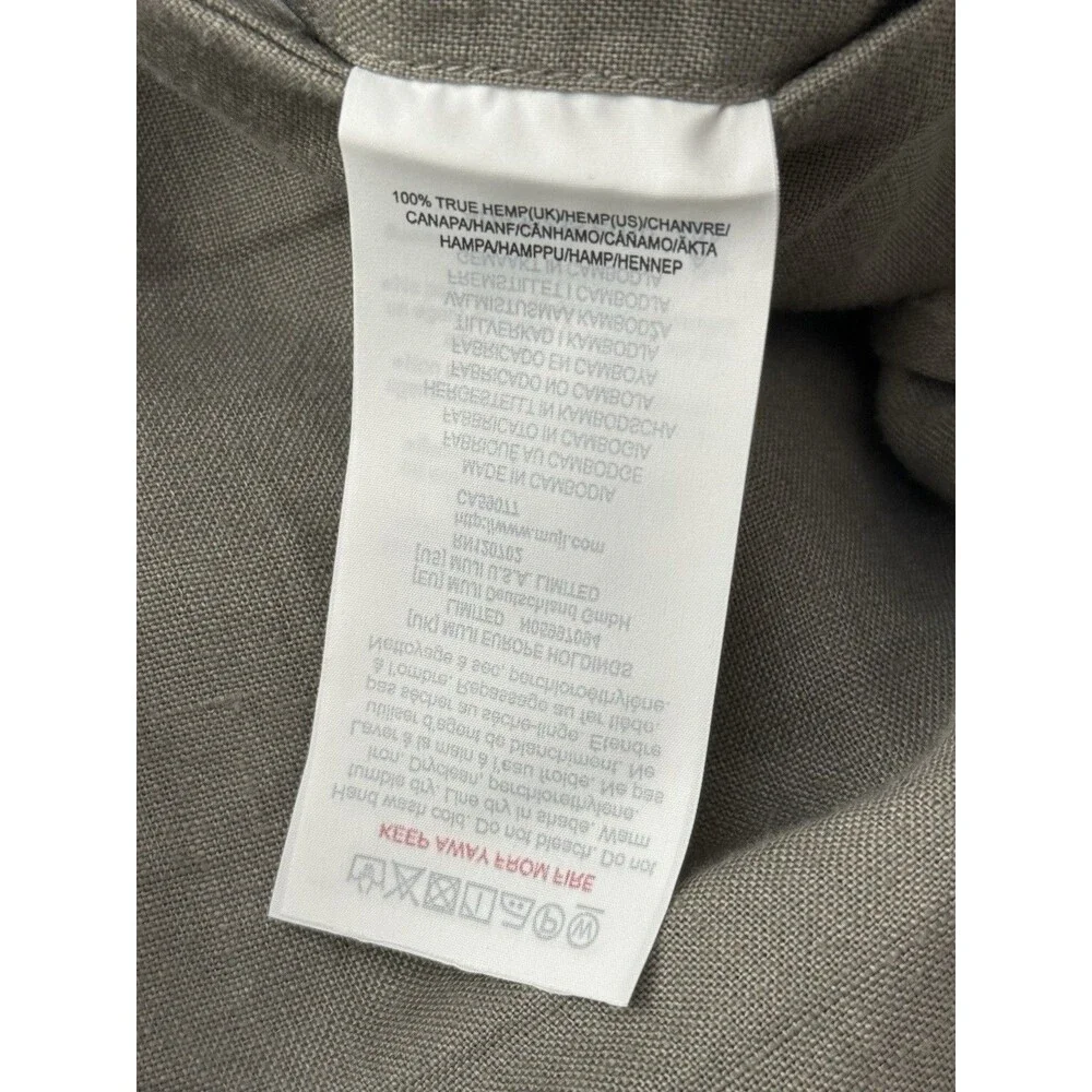 MUJI - 100% Hemp Linen Suit – Green